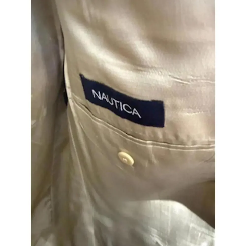 Nautica Men's Gray Blazer 48L‎ - Lord & Taylor Classic and Stylish 100% Wool